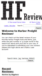 Mobile Screenshot of hfreviews.com